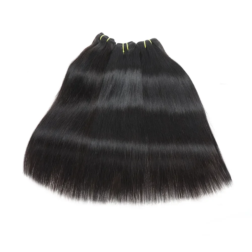 Bliss Short Straight Human Hair Bundles Brazilian Remy Human Hair Weave Bundles Straight 3Pcs/Lot Virgin Extension