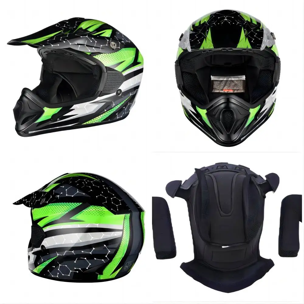 

Tao Motor 2024 Ready To Ship Best Full Face Black Head Motorcycle Helmet Safety Motocross Motorbike Abs Helmets Men