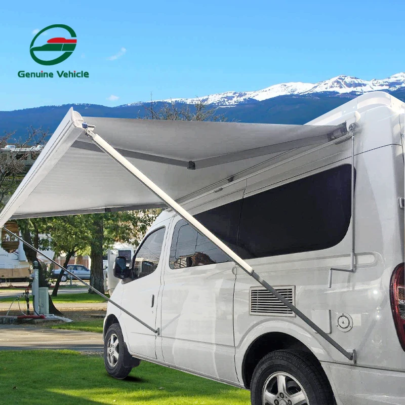 

Vehicle Motorhome Accessories Outdoor Waterproof Camping Car Side Sunshade Tent RV Retractable Awning Fabric