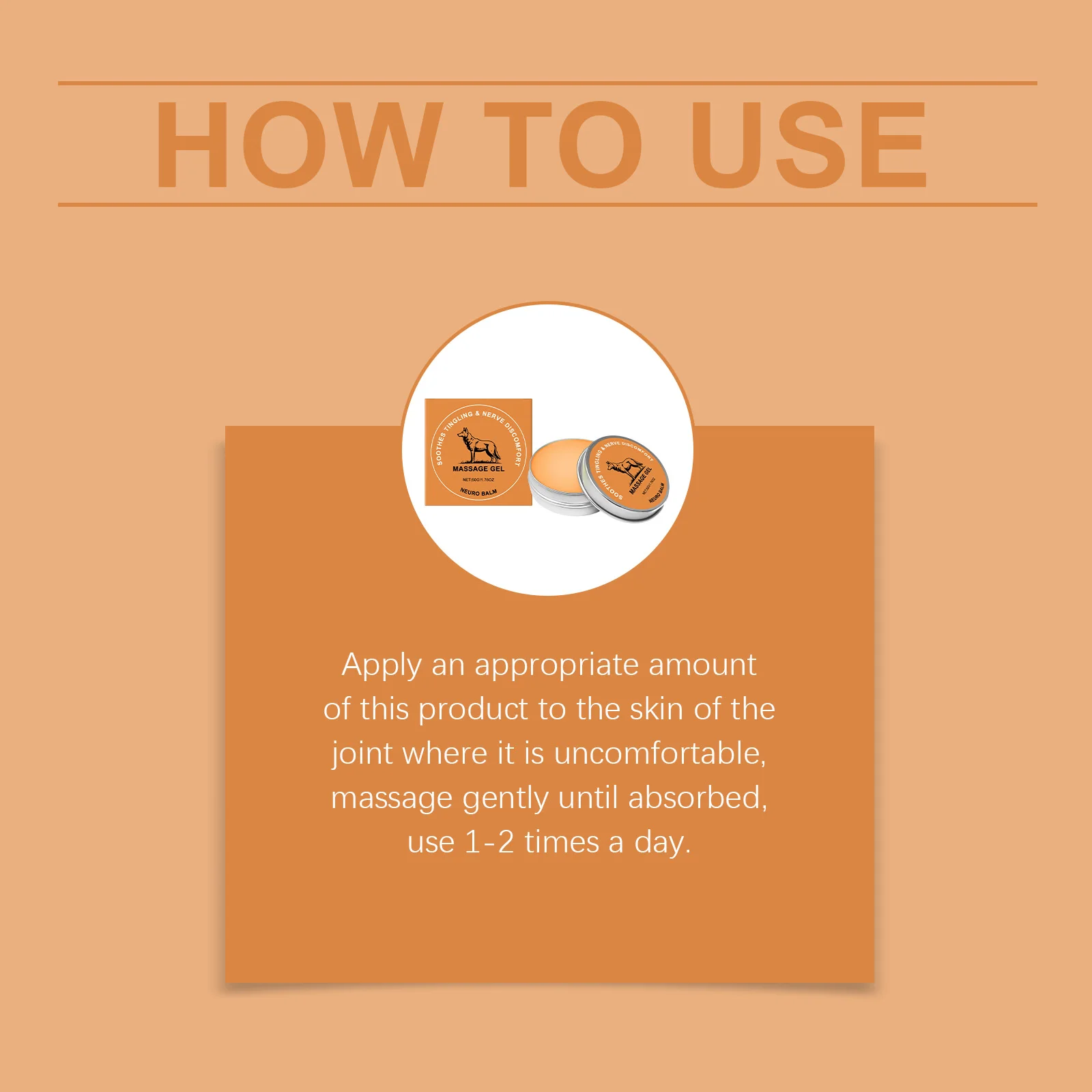 Joint Care Balm - Daily Relief for Joint Discomfort, Cooling Sensation, Boosts Vitality, External Use Moisturizing Balm