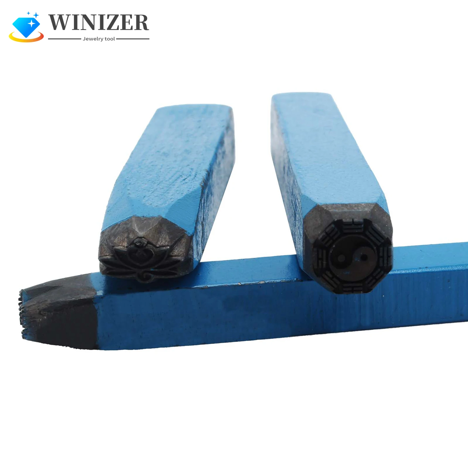 Metal Punch Stamp Stamping Tool Electroplated Hard Carbon Steel Tools To Stamp/Punch Metal, Jewelry, Leather, Wood