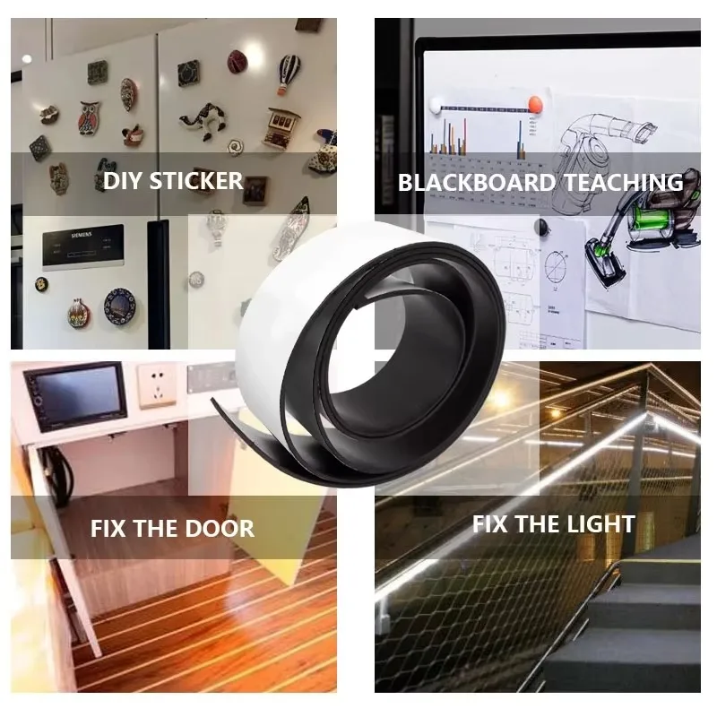 Bande Magnétique Auto-adhésive Double Face 3M De Haute Qualité - Foto 3