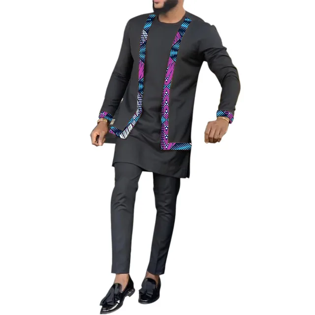 Ademola Long Sleeve Dashiki Outfit