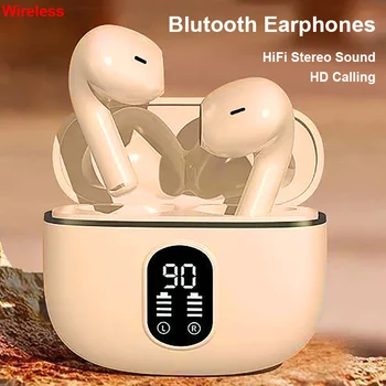 Nuovi auricolari Bluetooth, cuffie wireless con cancellazione del rumore, auricolari stereo HiFi, chiamate HD ENC, vivavoce per AIR iPad