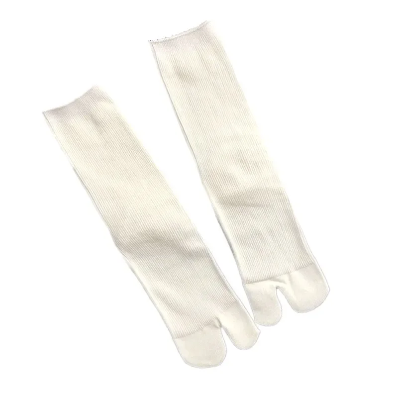 Split Toe Socks Combed Cotton Split Toe Socks Unisex Simple Comfortable Two-Toed Socks Japanese Harajuku Men Women's Tabi