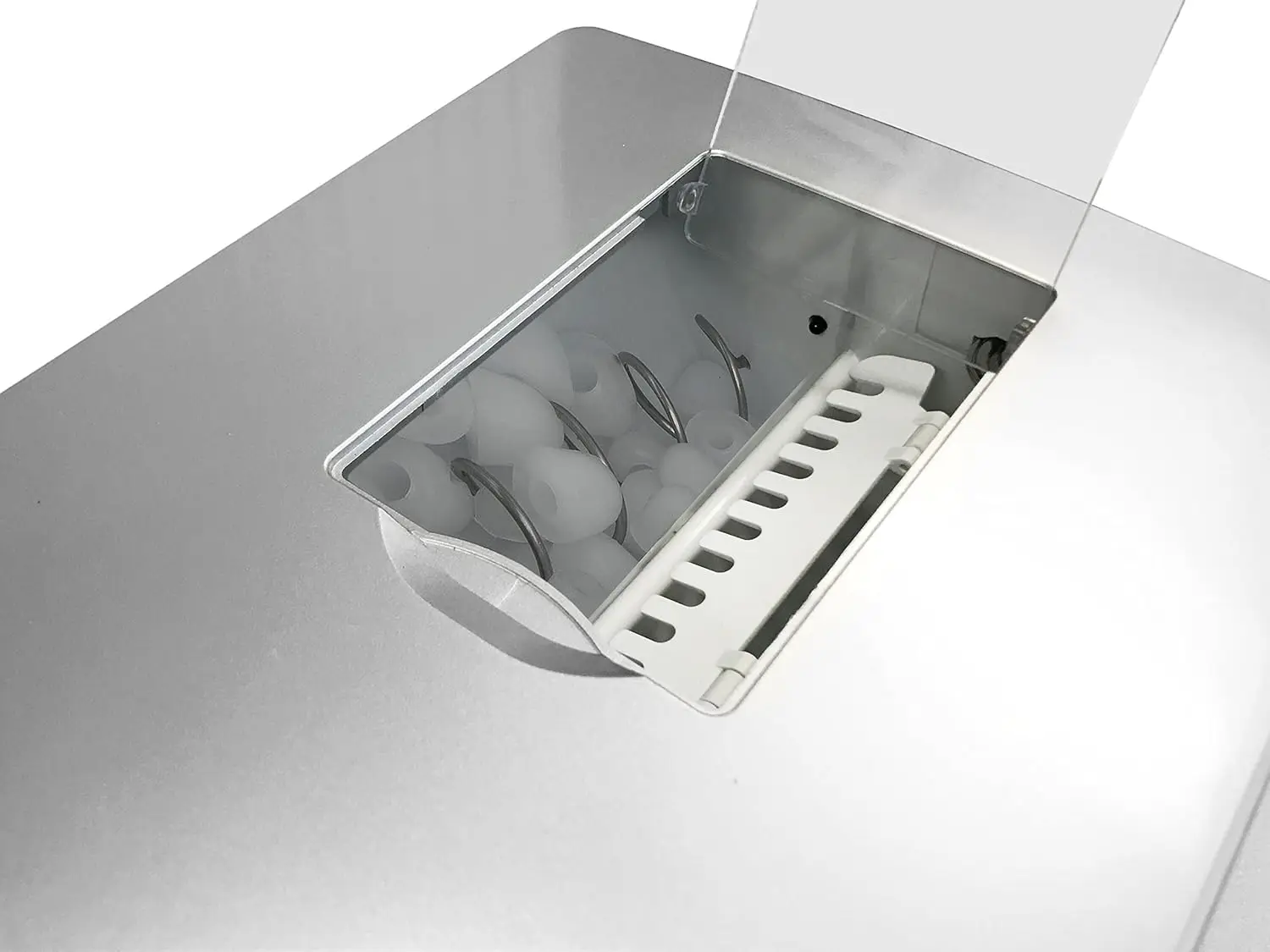 Silver IDC-221SC Countertop Direct Connection Ice Maker and Water Dispenser, One Size 6