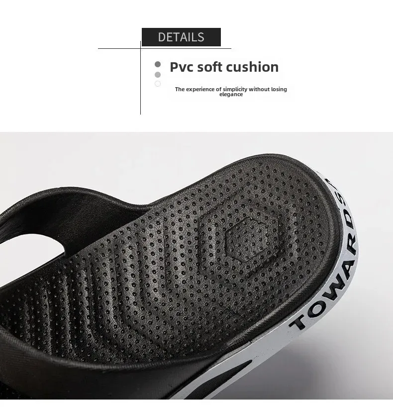 Men's Beach Slippers Durable Non Slip Design