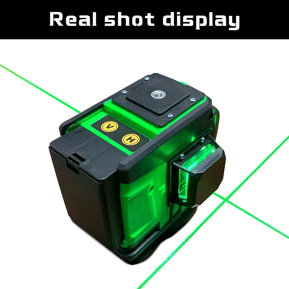 Laser Level MaKeDa Laser Level Battery Case For 12/16 Lines Leveling Tool