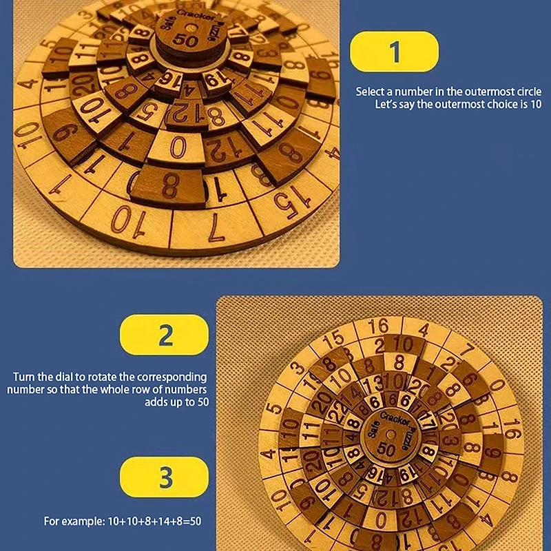 Wooden Secret Box Puzzle Mind Logic Maze Brain Teasers Loop Puzzles Game Gift For Adults Kids 4