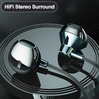 Type-C In-Ear Wired Karaoke Headphones 3.5mm Stereo Music Earbud Handfree Headset Earphones with Mic 1