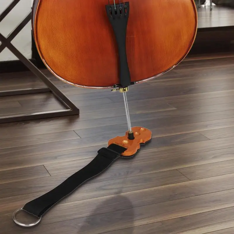 Cello Strap Stopper Cello Antiskid Device Non-slip Stopper With Adjustable Straps Portable Non-slip Pad