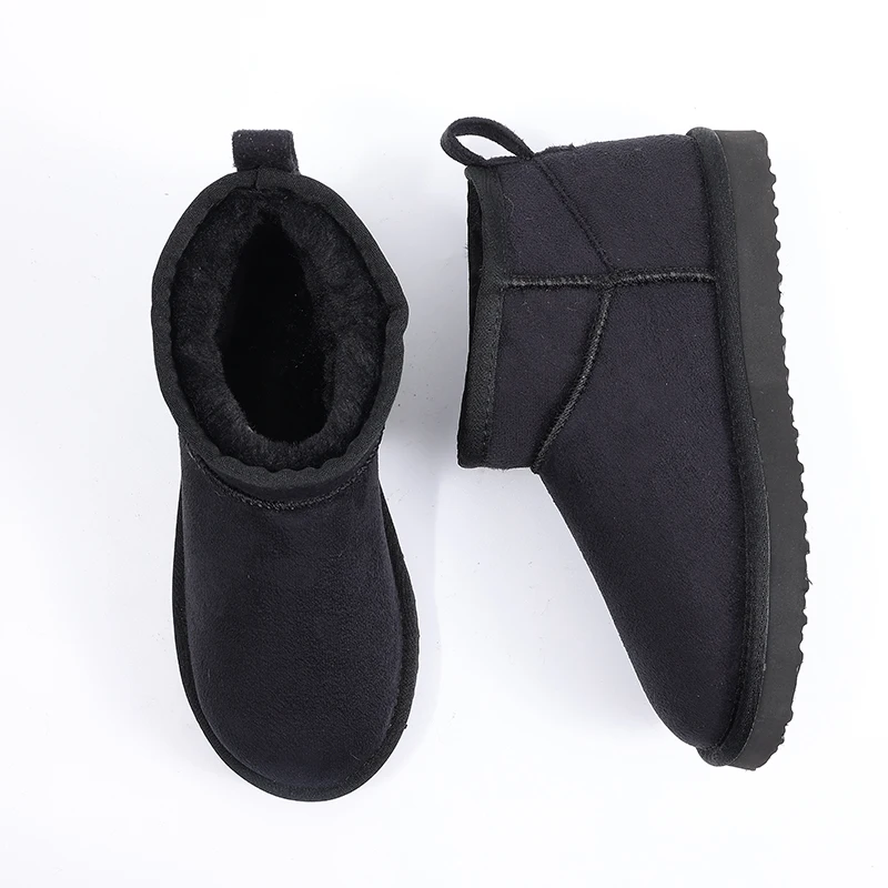 Women Fuzzy Snow Boots Warm Ankle Boots