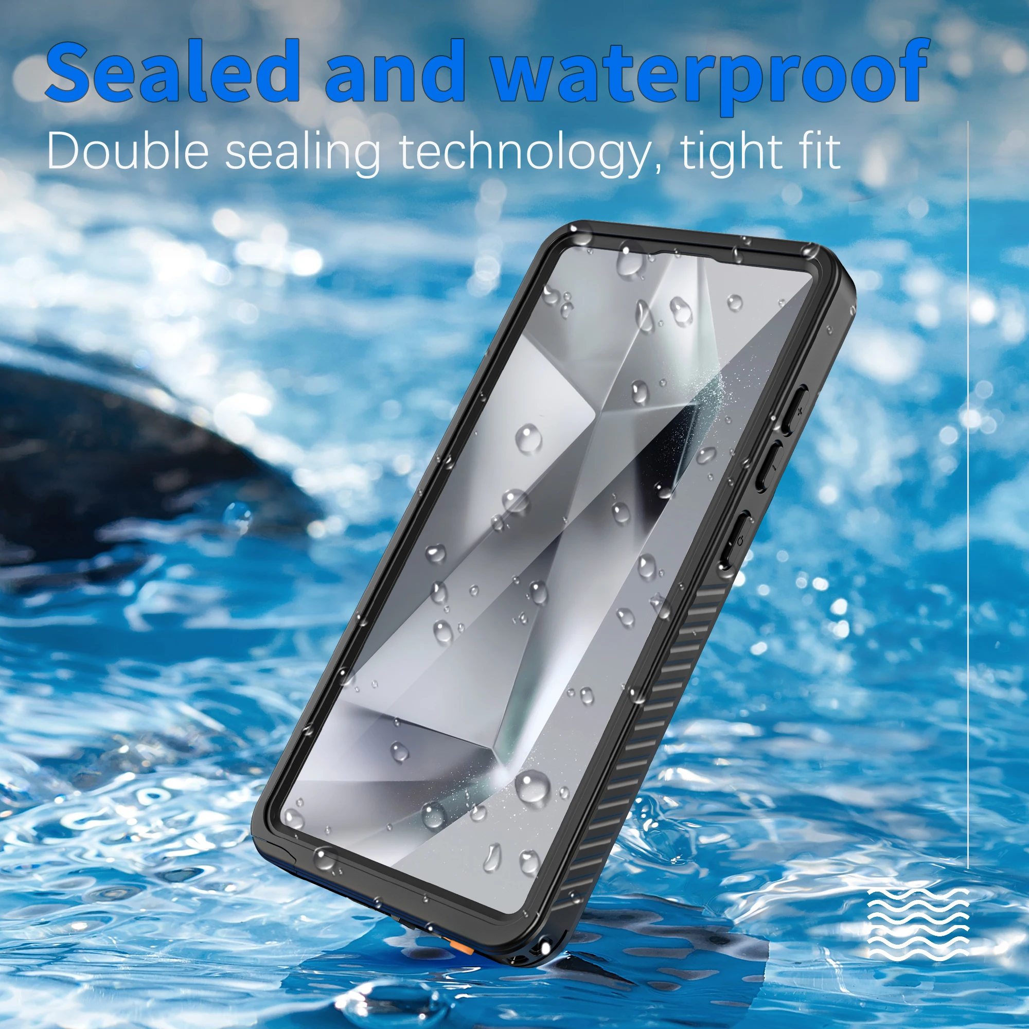 Shellbox - Waterproof Phone Case, Sturdy & Durable with IP68 Rating and Full Lens Protection