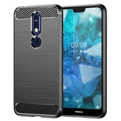 Shock Resistant Protective Phone Case - Premium Defense for NOKIA 7.2 (Black)