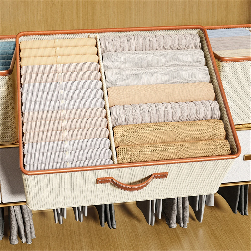 Clothes Organizer Storage Box Cabinets Drawers Organizer T-Shirt Bra Socks Storage Box Wardrobe Closet Clothes Organizer Box 4