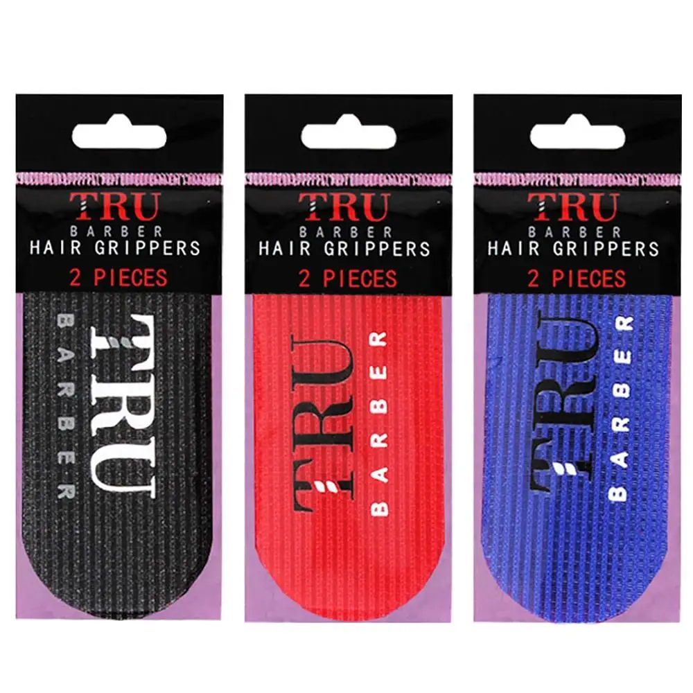 재사용 가능한 이발 헤어 스티커, 헤어 그리퍼, 미용 테이프, 헤어 거치대 머리핀, 전문 살롱 헤어 스타일링 도구, 2 개