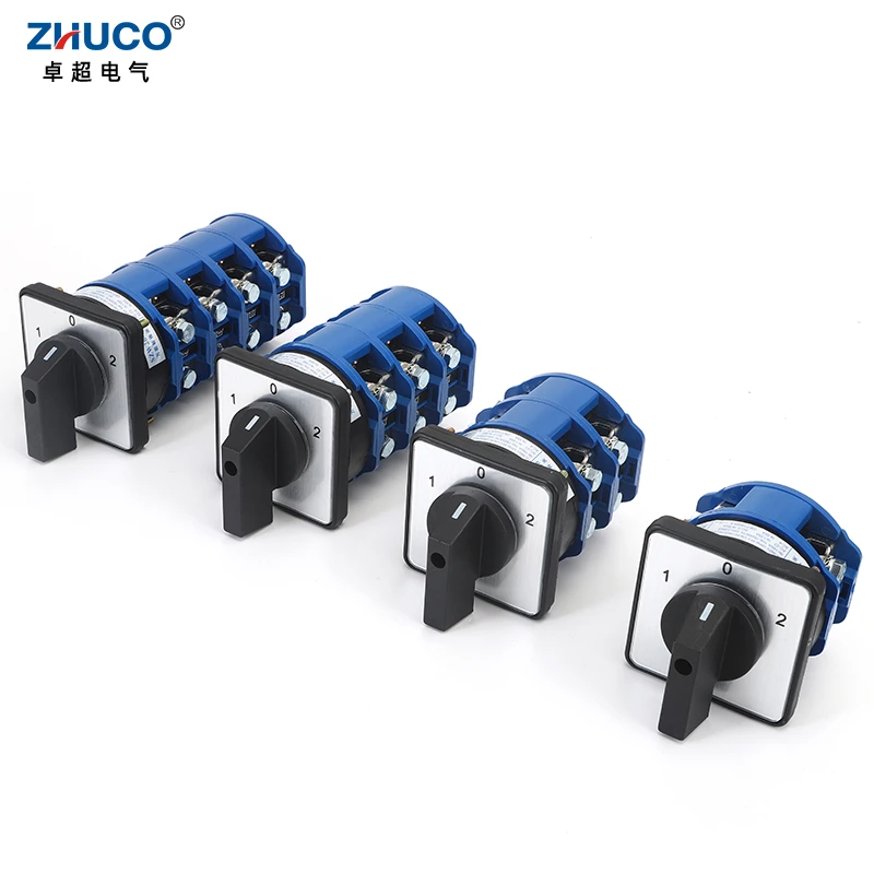 ZHUCO SZW26/LW26 160 160A 660V 3 Position On Off On 1 2 3 4 Phase ...