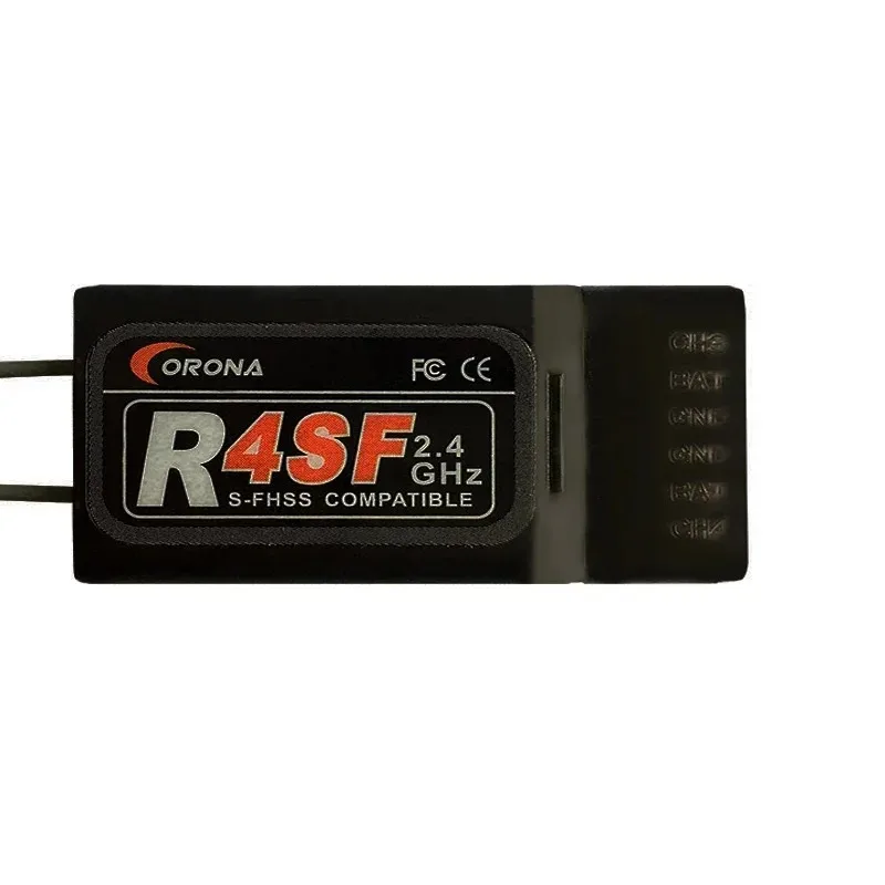 Enhanced Corona Receiver with Antenna - 4/6/8 Channel S-FHSS/FHSS
