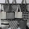 Large Capaci Knitted Buet Bag oulder Commuter Bag Women's  Design Street Sle Handbag Tote Bag Travel Bag