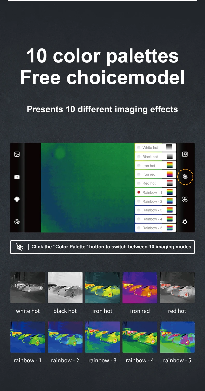 HT-203H Thermal Camera 512x384 Super IR Resolution Android Type-C Thermal Imager