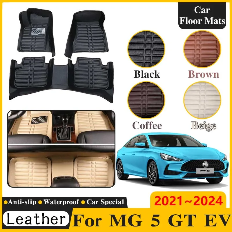 LHD-For-MG-5-GT-2021-2022-2023-2024-MG5-Sedan-Car-Floor-Mat-Leather ...