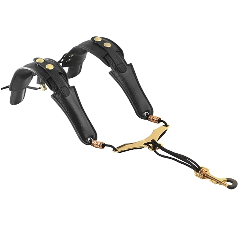 Saxophone Shoulder Neck Strap Adjustable Double Shoulder Strap Harness Sax Musical Instruments Accessries saxophone strap saxophone accessories