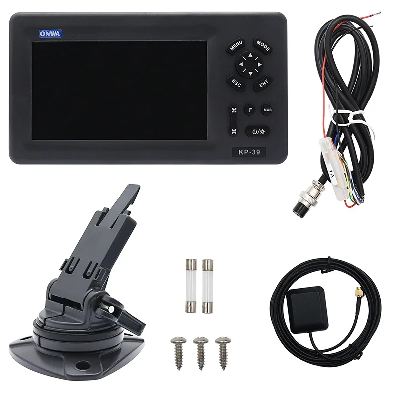 ONWA KP-39 7inch ONWA marine GPS Chart plotter (with SD-card Map Chart sea) Plotter Marine GPS Navigator marine gps navigator