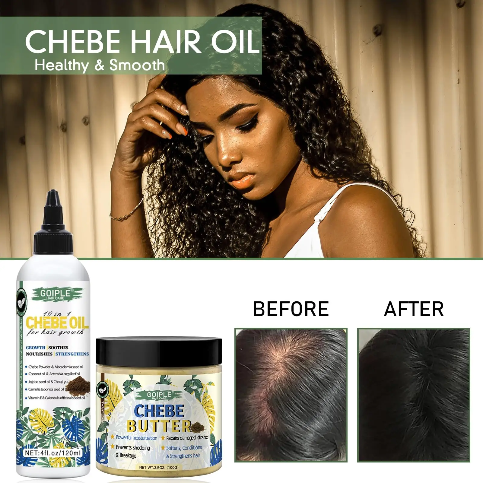 Chebe Hair Oil Butter for Hair Growth