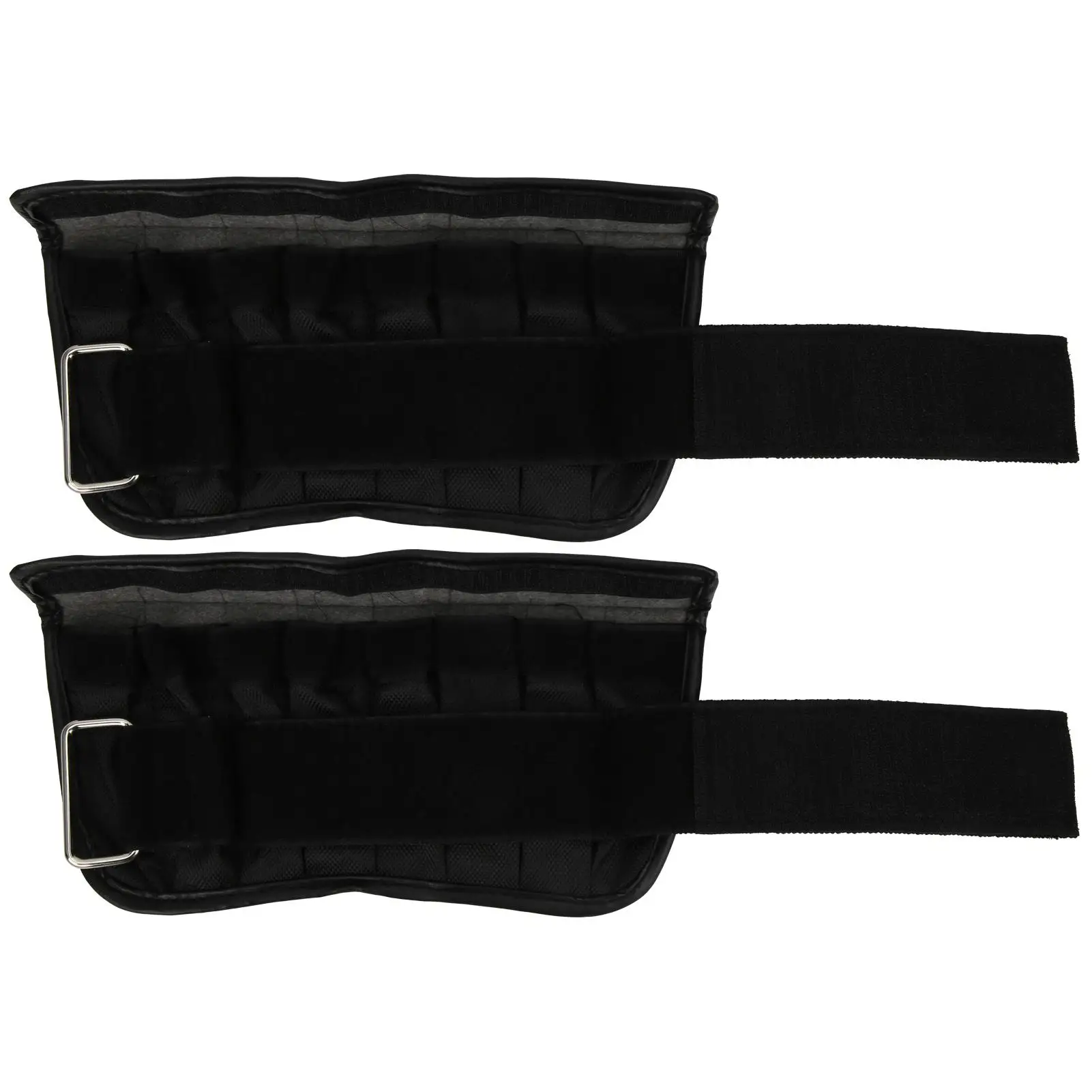 2PCS Adjustable Ankle Wrist Weight Sandbag Set for Bodybuilding Fitness Running Exercise