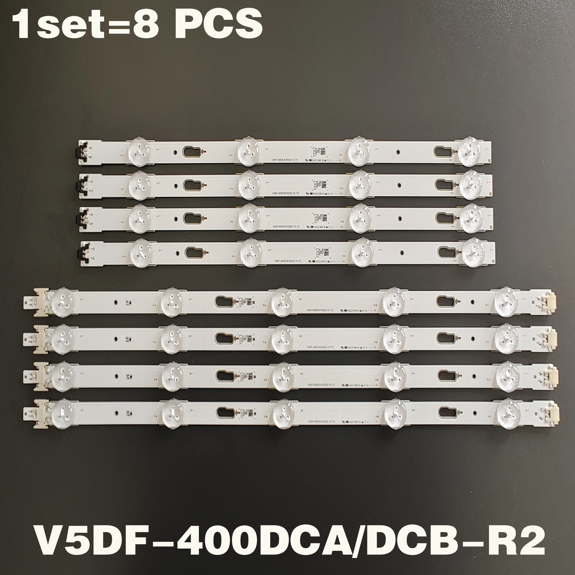 Nova Pcs Tira Conduzida Luz de Fundo para Samsung Ua40j6300 Ue40j6300 Ue40j6300ak Ue40j6500au Bn9634783a 34784a V5df400dca 400dcb-r2