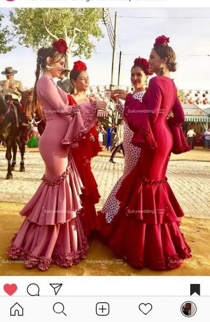 Vestuario Traje De BaÃ±o De Flamenco Flamenco Dress Vestidos