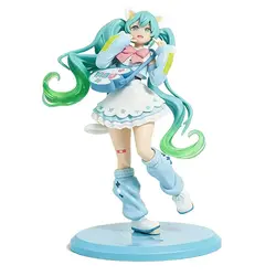 In Stock 19CM Hatsune Miku Fashion Series Fancy Ver. Kawaii Anime Miku Figures Cute Girl Model Toys Desktop Decoration Toy Gifts (01 - 1 PC No Box)