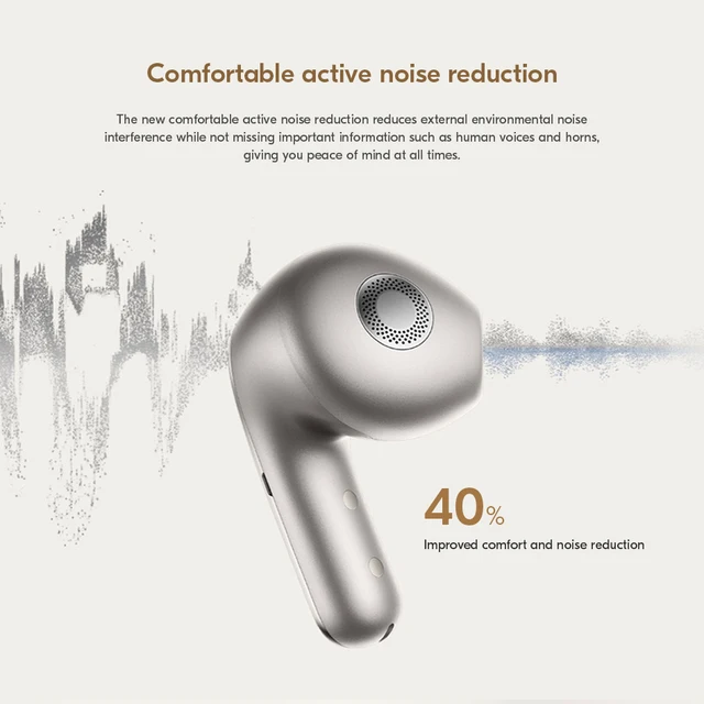 Xiaomi Mi Buds 5 TWS Earphone Qualcomm aptX Lossless IP54 Waterproof Headset AI Active Noise Cancelling BT5.4 Wireless Earbuds 6