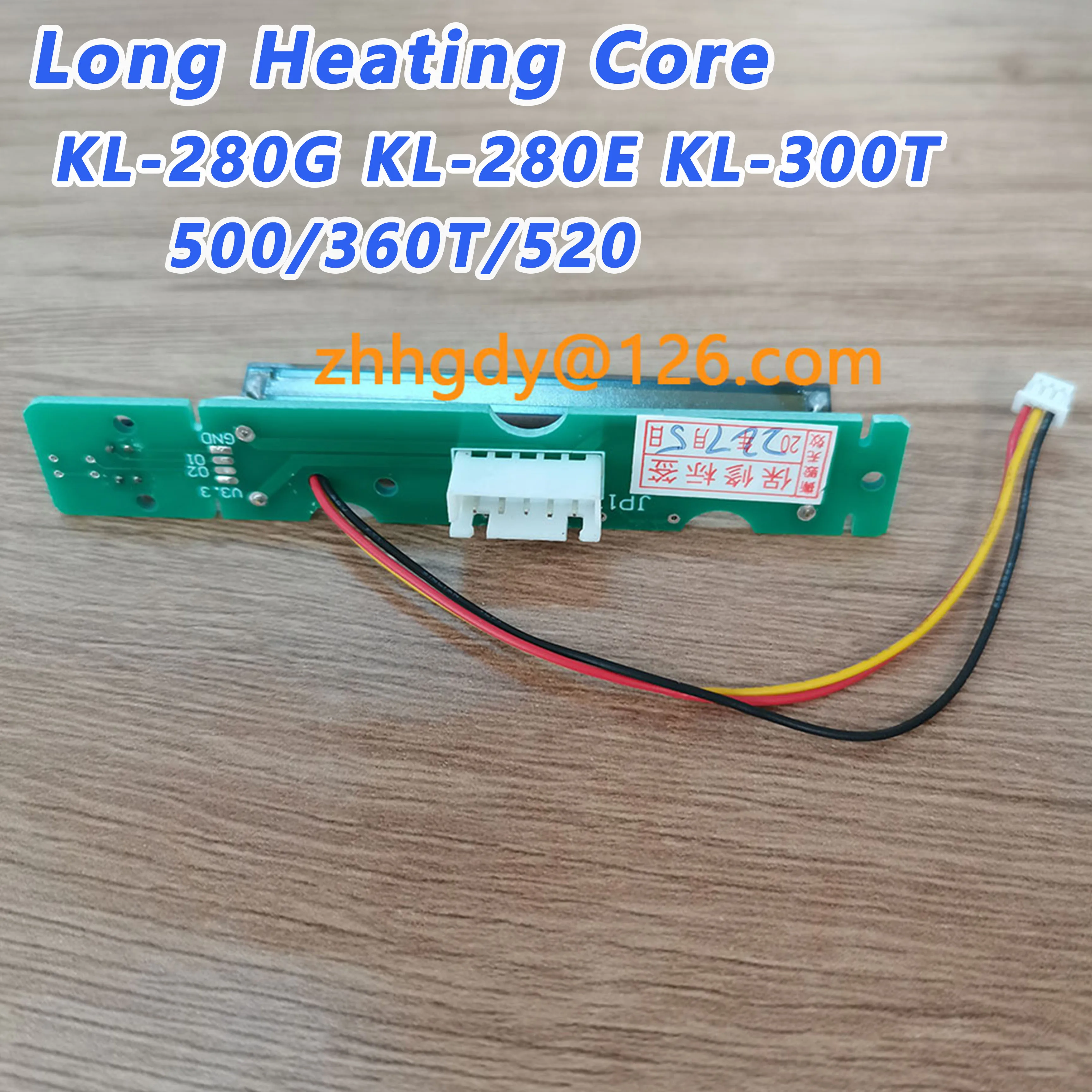 

Original Fiber Fusion Splicer Heating Core For Jilong KL-280G KL-280E KL-300T/500/360T/520 Extended Heater Furnace Core Long