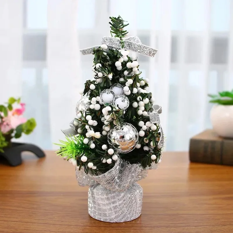 Christmas Tree 20cm Mini Christmas Decoration Tree Christmas Day Shopping Center Desktop Decoration