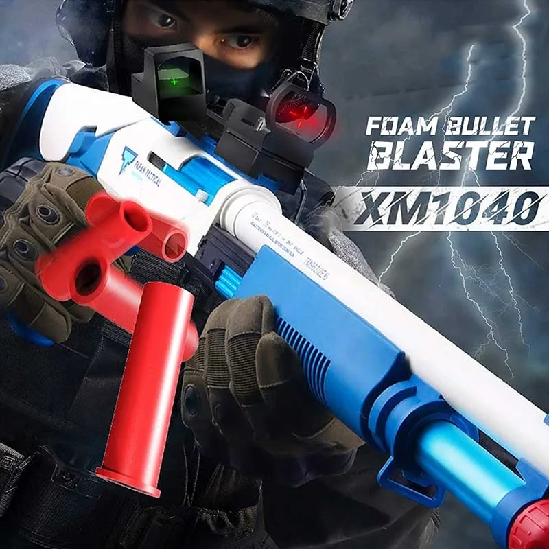 UDL XM1014 Shell Throwing Foam Dart Blaster 2