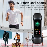 LIGE 1.1" AMOLED Color Display Smartwatch Waterproof Swimming Sports Watch Indoor Outdoor Tracking Smart Band for IOS Android - Image 6