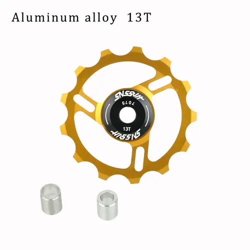 HASSNS Mtb Pulleys Bicycle Derailleur Metal Ceramics Bearing Road Mountain Bike Rear Derailleur Pulley Wheel 11T 13T Cycling - Image 8