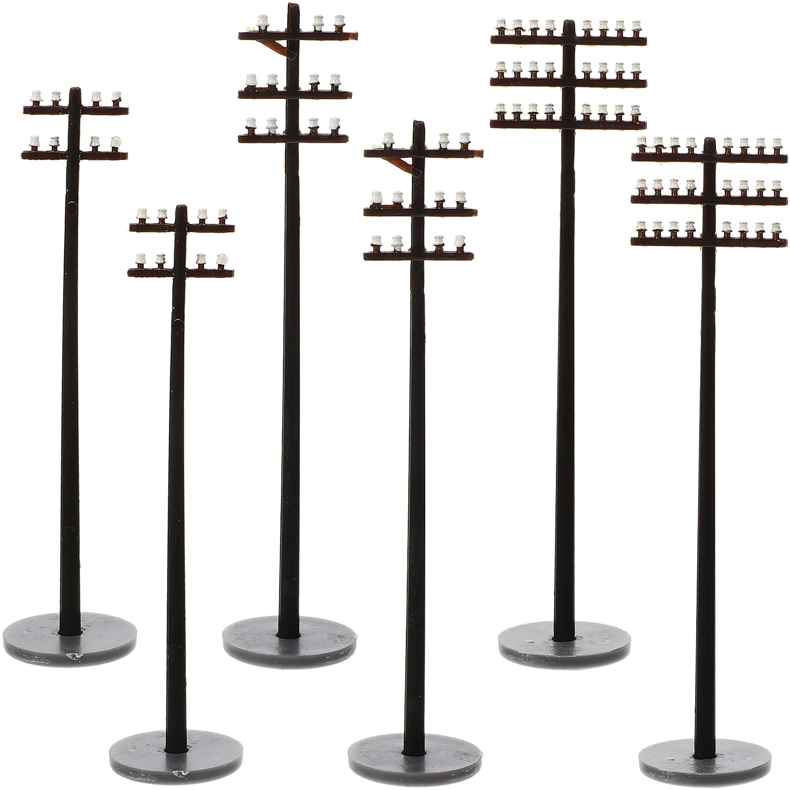 

Telephone Poles Trains Scenery Accessory Power Pole Telegraph Telephone Poles Railroad Railway Model Railroad Diorama