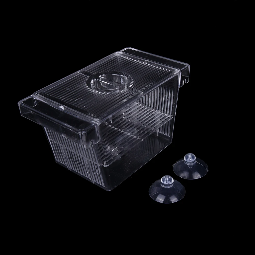 Acrylic Fish Breeding Isolation Box Betta Fish Aquarium Breeder Fish Tank Hatching Incubator Fish House Home Hatchery