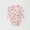 Minnie Baby Girl Rompers Spring Summer Newborn Baby Boy Jumpsuit Infant Baby Clothes 4