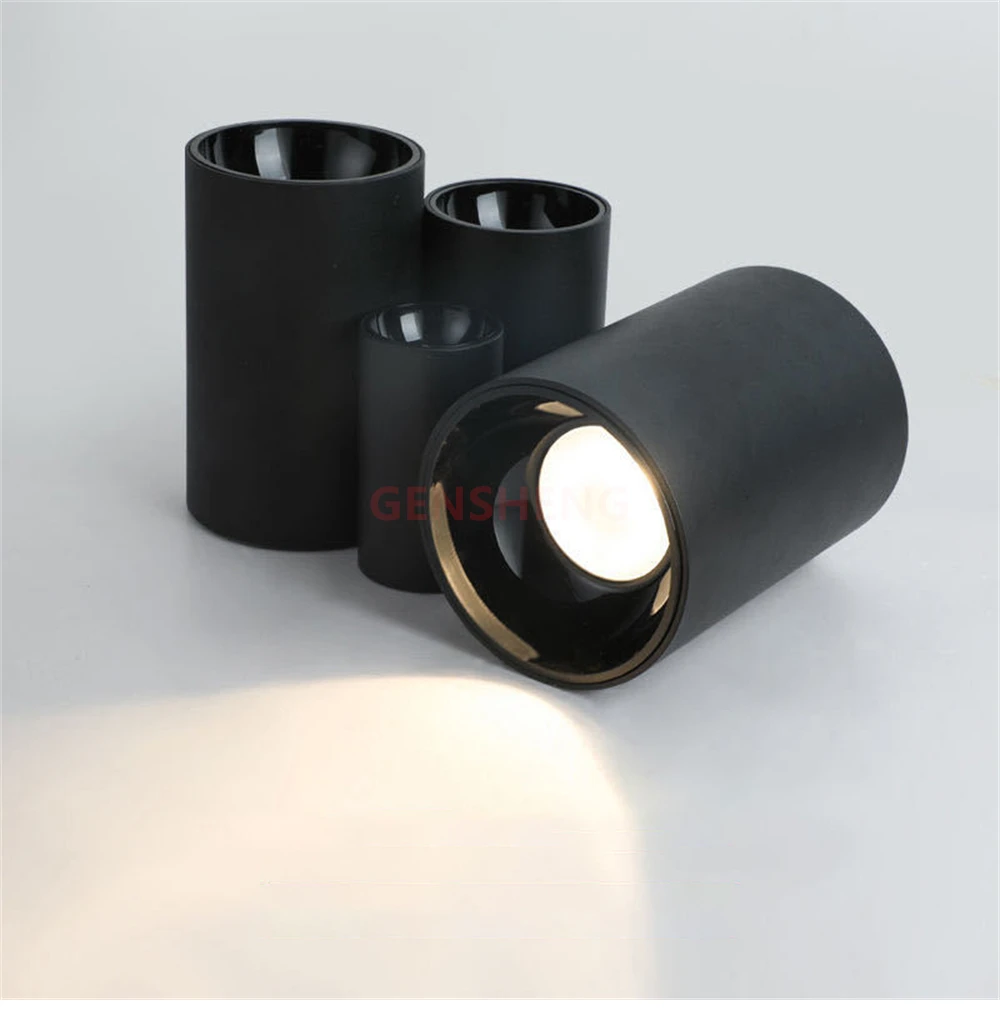 Description Picture 6 of itemSurface Mounted LED Ceiling Lights Cylindrical Dimmable Downlight LED Spot Lamps Home Decor Lighting LED Spotlight Ceiling light