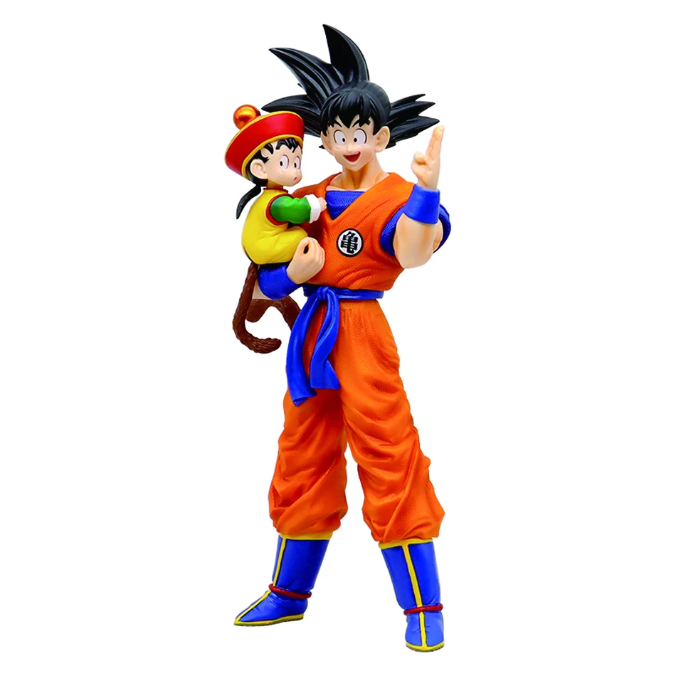 Dragon Ball Action Figures, Goku Gohan, Goku Filho, Gohan Filho, Pai  segurando seu filho, Figura Anime, Toy Estátua Modelo, 30cm - AliExpress