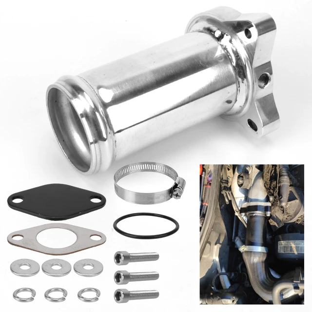 Aluminium EGR Retrait Kit/Vanne EGR Supprimer Bypass Kit De