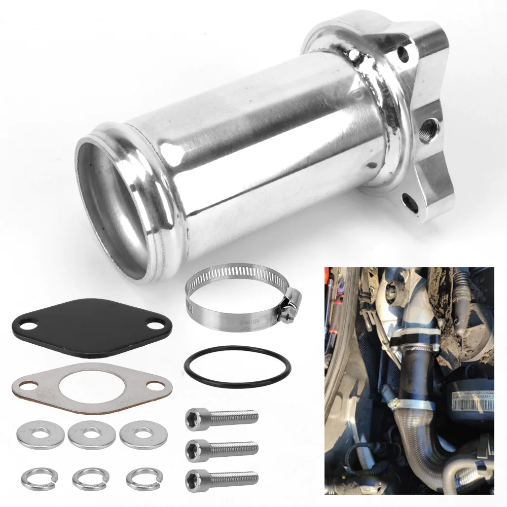 Blanking Bypass 57MM 2 for VW Golf Audi 1.9 TDI 130/160 BHP Auto Diesel EGR  Delete Kit EGR02 EGR Valve Replacement Pipe - AliExpress