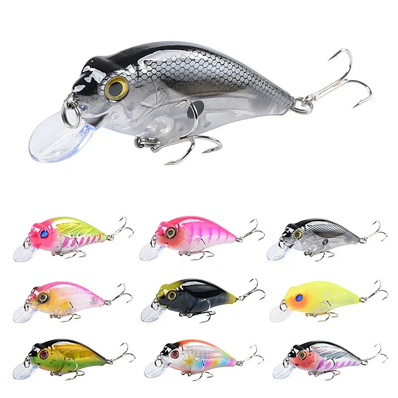 

New Suspended Luya Bait Ring Bead Casting 8cm/11g Bionic Bait of The Font Fishing Gear Bait Plastic