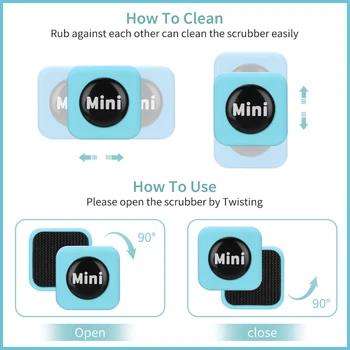Mini Magnetic Aquarium Glass Cleaner 2