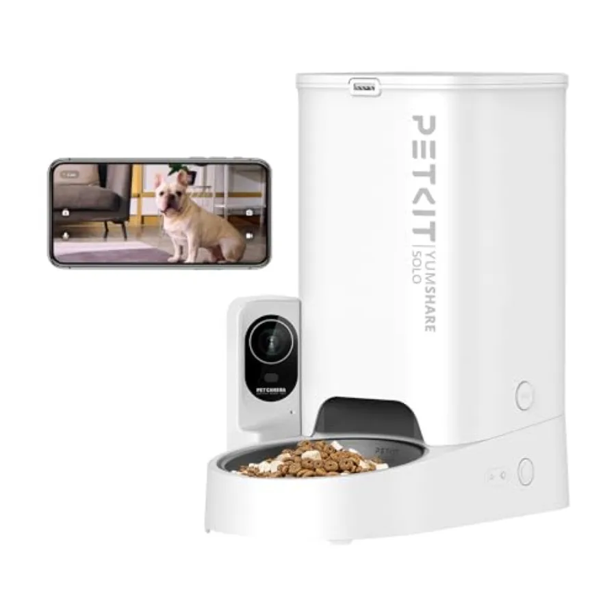 Smart Automatic Pet Feeder with HD Camera
