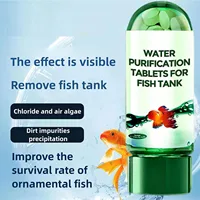 35pc Fish Tank Water Purification Tablet Rapid Chlorine Removal Long Term Durability Powerful Aquarium Water Purification Tablet 2