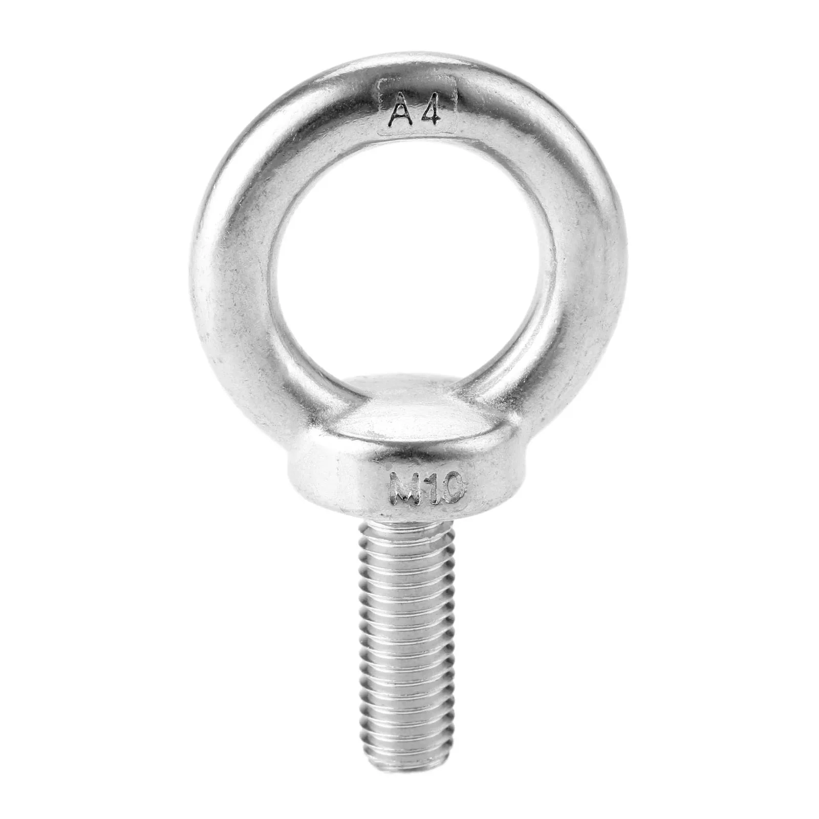 1pc M10*30 Marine grade 316 stainless steel Eyebolt Lifting Eye Bolts Ring Screw Loop Hole Bolt For Boats Cable Rope Lifting